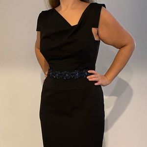 Black Halo Jackie O Black Dress